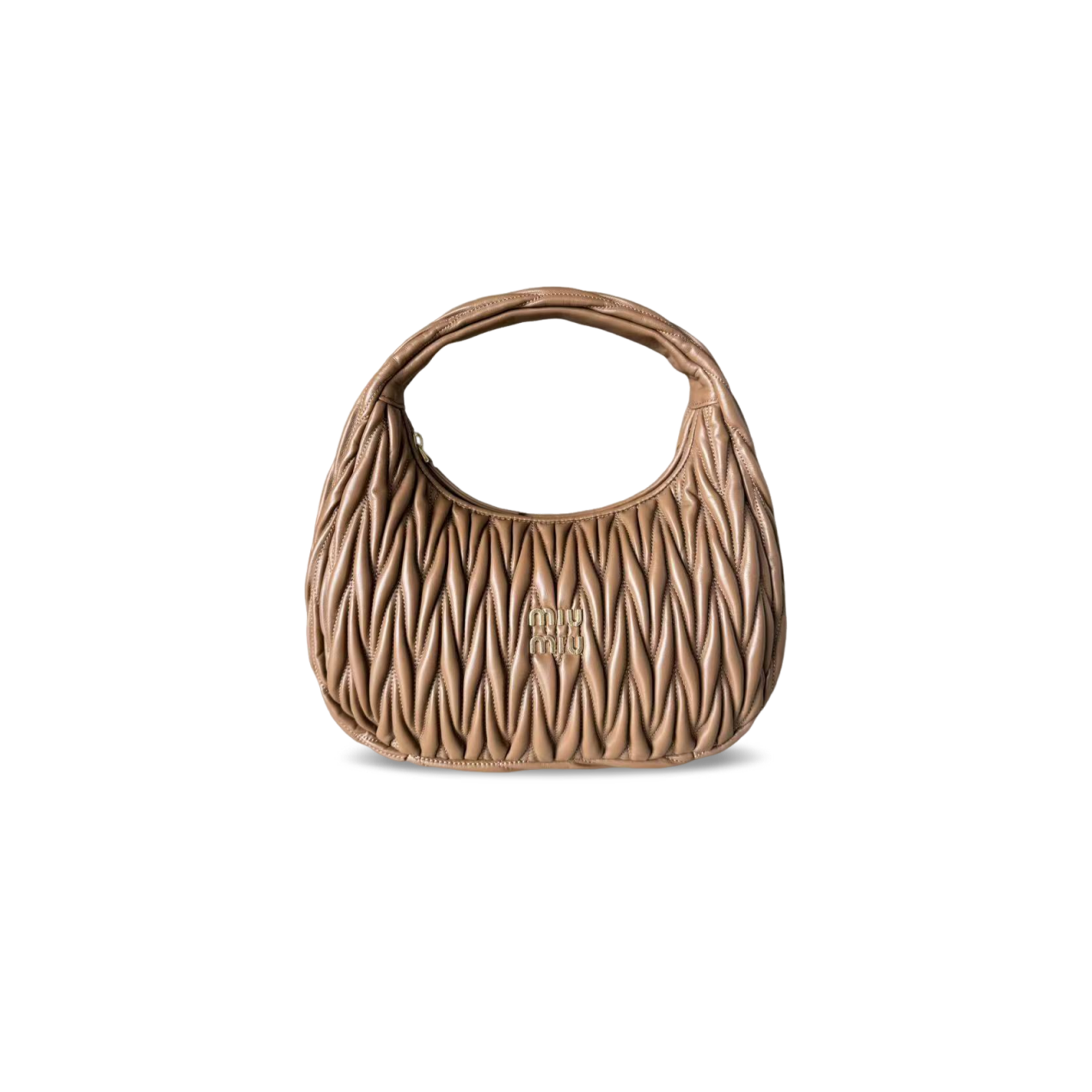 MIU MIU WANDER MATELASSÉ HOBO BAG 5BC108 (29*24*10cm)